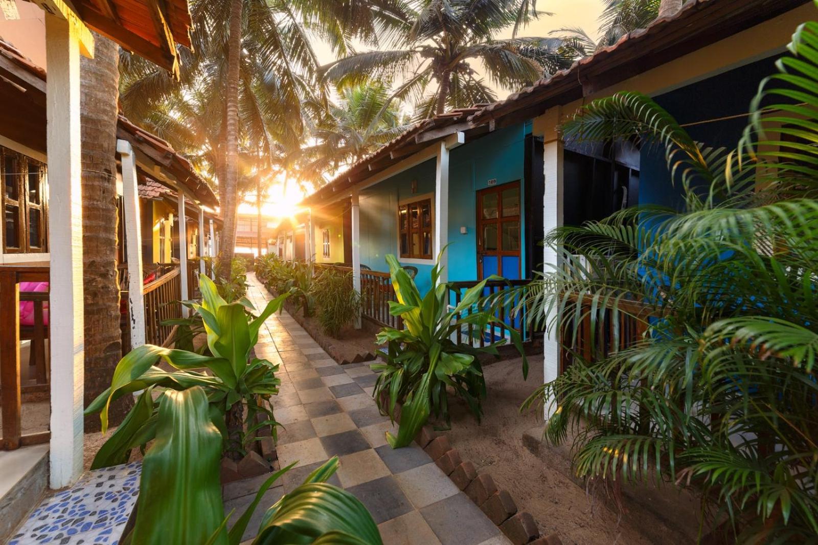 Om Shanti Beach Stay Patnem Patnem Beach Kültér fotó