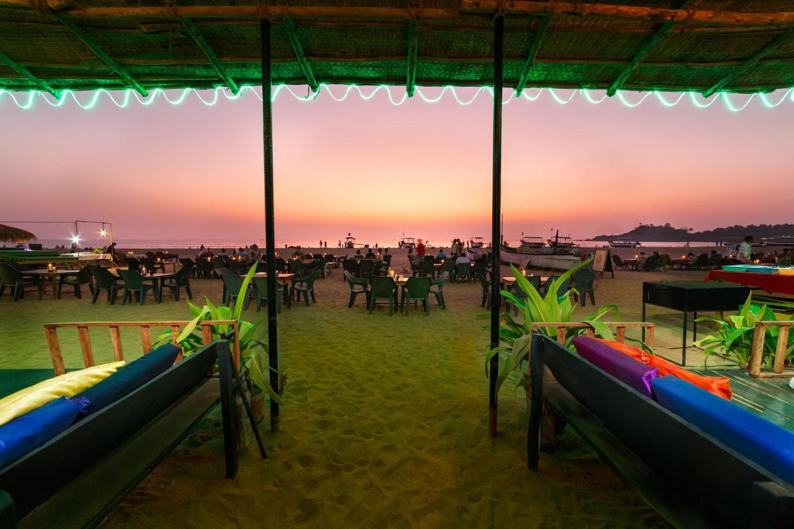 Om Shanti Beach Stay Patnem Patnem Beach Kültér fotó