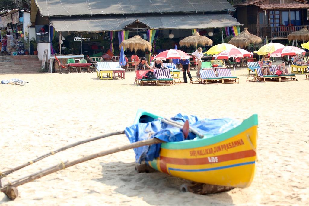 Om Shanti Beach Stay Patnem Patnem Beach Kültér fotó