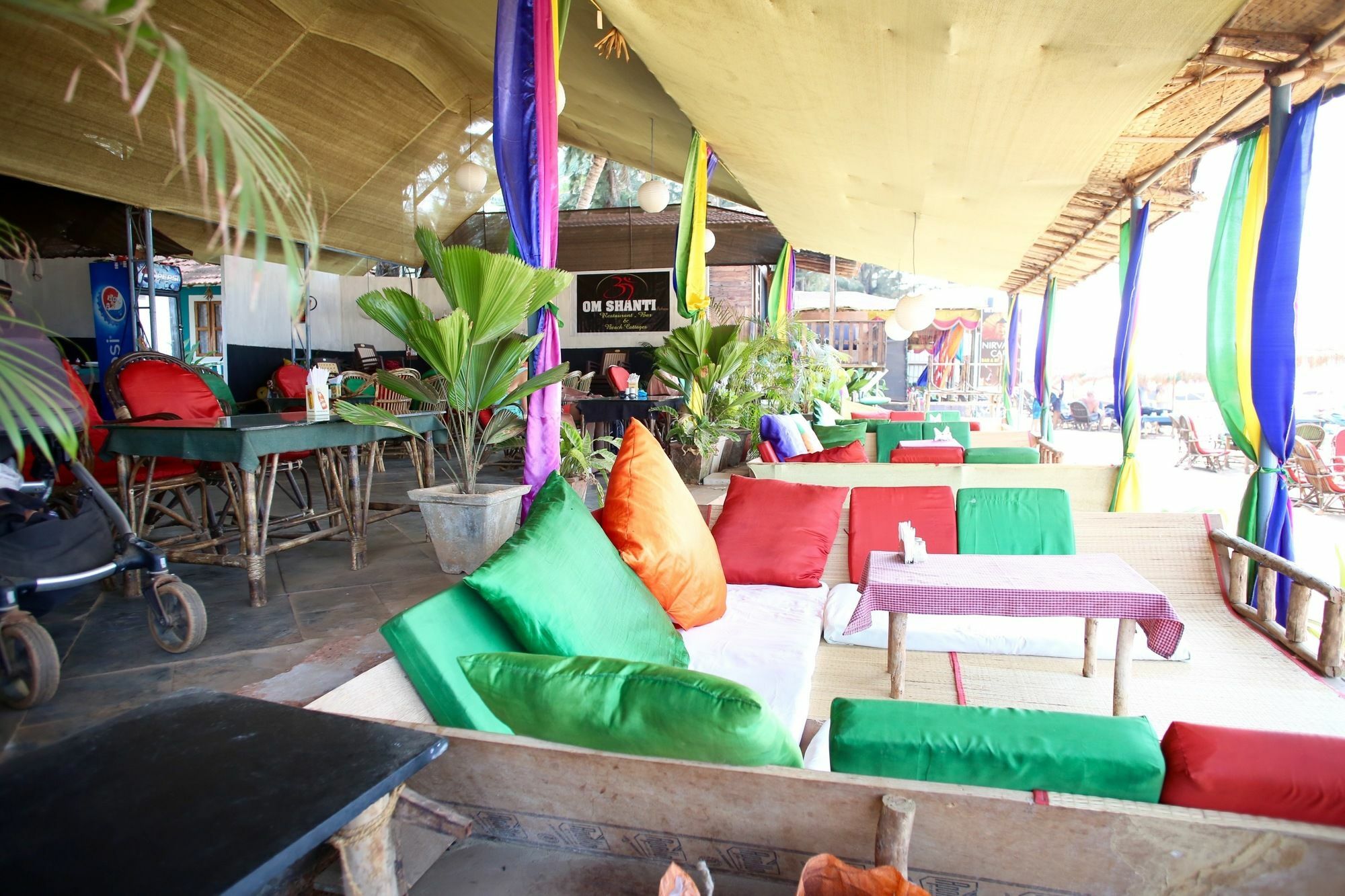 Om Shanti Beach Stay Patnem Patnem Beach Kültér fotó